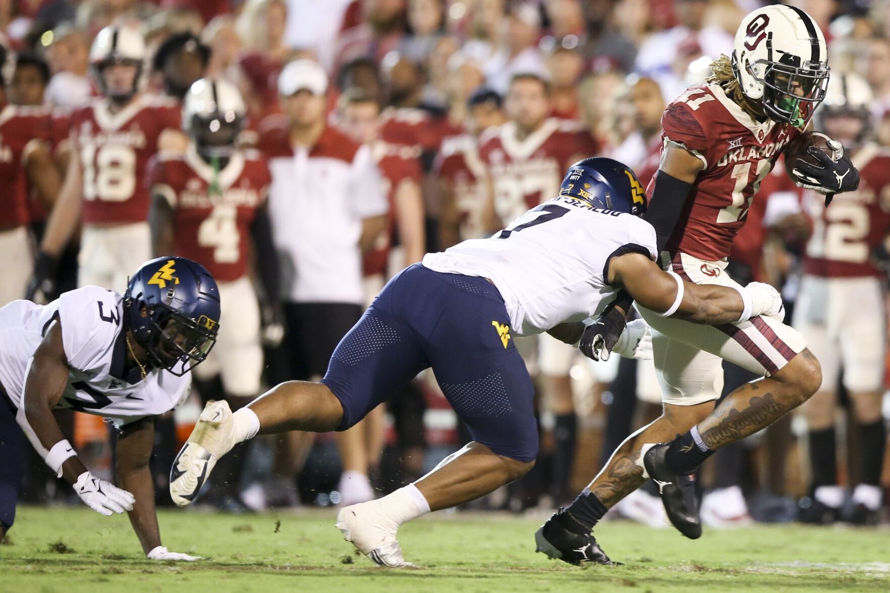 Oklahoma vs West Virginia
